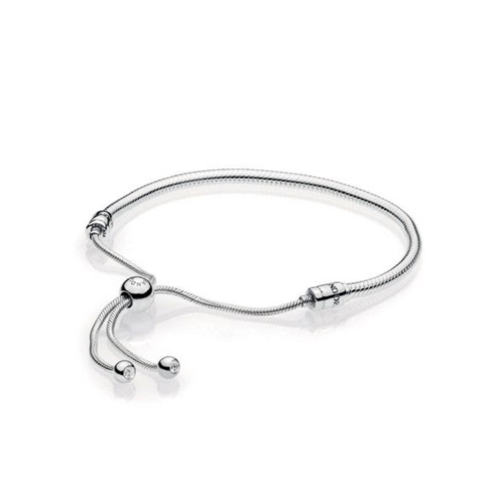 Pandora Moments Snake Chain Slider Bracelet(SOLD)